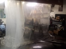 Redneck paint booth
