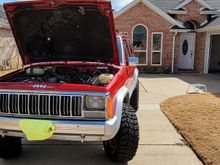 Under hood view.