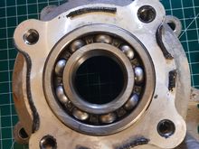 You can see where the tailcone fit because of the old silicone left by the previous owner.