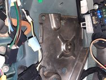 I did this so I could hang the bracket off of it. Anyone whos ever tried to get this bolt out will tell you it is horribly placed.