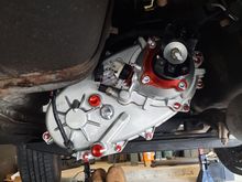 An hour later I got her bolted up.