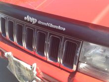 add pre 95 metal emblems to my front bug guard