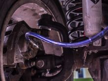 With the Stainless braided lines, Synergy Ball Joints, New timken Hub Bearing Assy, Spicer U joints and ORV shocks installed