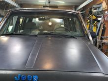 After doing the passenger side, time to start on the cross bars. Doing this design allowed me to place the front and rear bars exactly where I want them. Far enough up and back that it’s not in my line of sight and doesn’t impede windshield servicing.