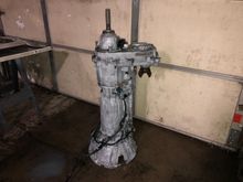 Trans and transfer case sandblasted and prepped for paint