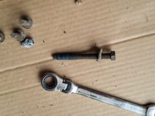 Bumper and steering box bolts