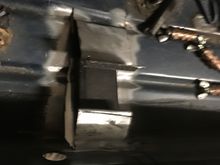 This is what the floor board area looks like.