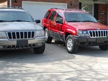 !999 and 2003 Jeep Grand Cherokees