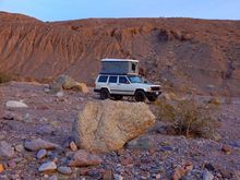 Below sea level in Death Valley NP