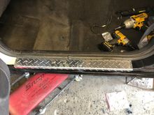 Front door sill plate 