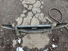 Sandblasting the inside of my old steel bumper 