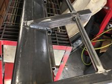 Grind the welds smooth where the plate lies.