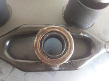 So here is the throw out bearing.