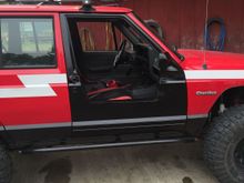 Not fancy, but sure nice to drive with them on.