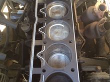 New head gasket in place