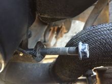 Bottom adjustment bolt