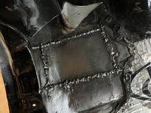 Pretty ugly welds. It really is tough to get enough heat to penetrate deep enough without blowing through. 