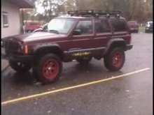 A Jeep my buddy found at Macluso's Roadhouse in Vadnais Heights, MN. I wish I knew who owned it.