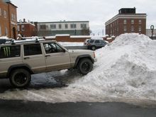 Snow wheelin'