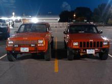 me and the guy who talked me into buying the jeep