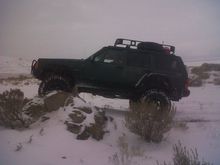 This is when I destroyed my new tire!! :(