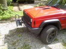 winch mount from side