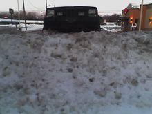 Snow at Taco-Bell
