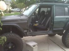Drivers side door off