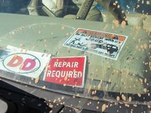 Collection of stickers