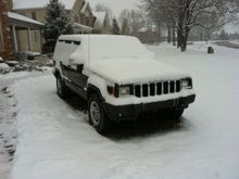 1st snow!