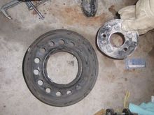 this is what i used to connect the tire that and a axle studs from auto zone