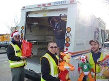 Our Search and Rescue unit collecting toys for the less  fortunate local kids for Christmas.