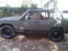Cut and tucked rear fenders