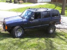 My Jeep Flexin With Out Sway Bars
