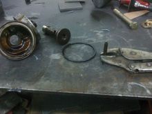 Oil leaks ...