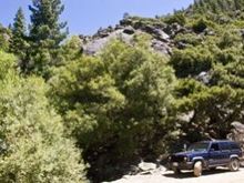 Sierra Buttes Area with lot of old mining towns