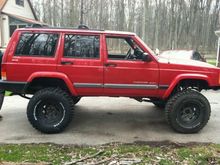 just finished the lift and pulled it out of the barn