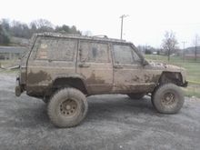 a day of mudding wish i would have had pictures while going through it...i need offroad friends lol