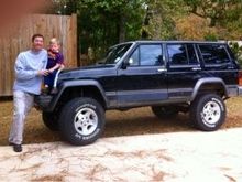 My dad and my son.