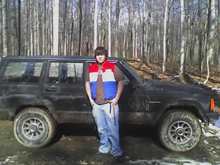 Me with my 1974 AMC Jeep team racing vest