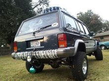 Xj decorations - rear.