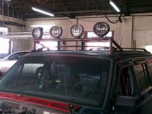 FITTING FABRICATED ROOF LIGHTS