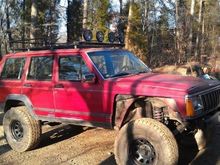 roof rack on bumpers complete getting closer to paint.