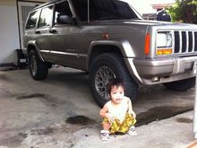XJ 2001 Original on 235/75/15