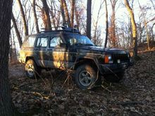 96 XJ Rough Country 4.5 Long Arm
