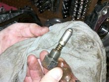 detent plug spring and pin removed