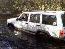 First time offroading before the lift. Ruined my carpet right here haha.