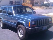 Washed and waxed! I have since removed the "Cherokee Sport" on the sides.