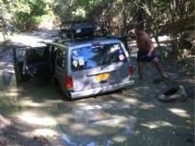 Had to winch my buddy out ha