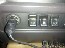 New fog light switch